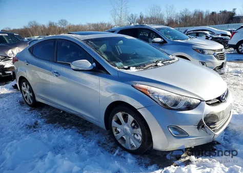 2013 Hyundai Elantra Gls z USA, uszkodzony, nr VIN KMHDH4AE7DU837141